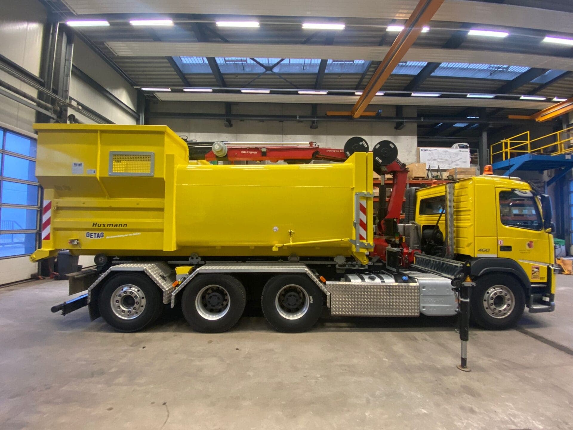 Husmann_Presscontainer mit Spezialtrichter_Ville de Geneve_IMG_6334