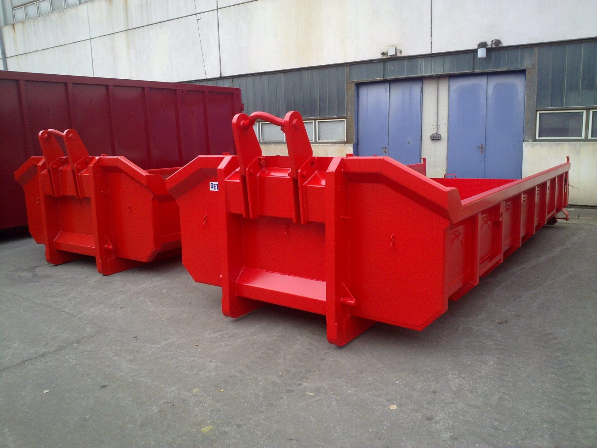 Buaschuttcontainer stapelbar