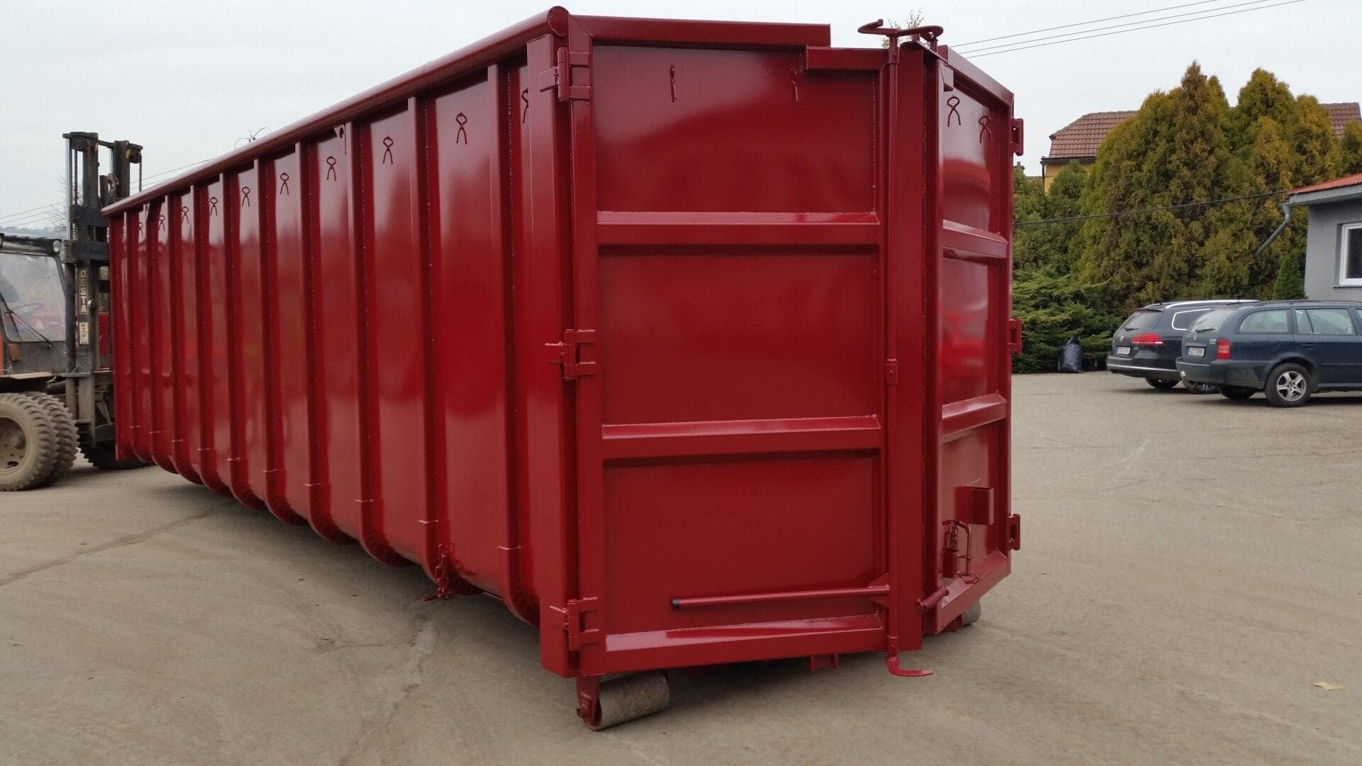 Grossraumabrollcontainer offen standard