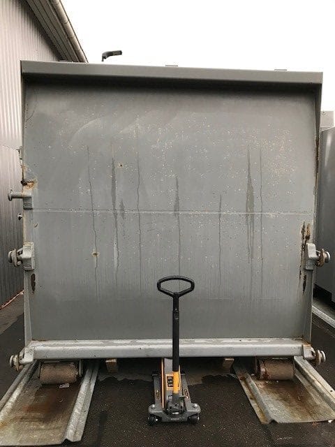 Nachrüstung eines Rangierhakens an einem Presscontainer