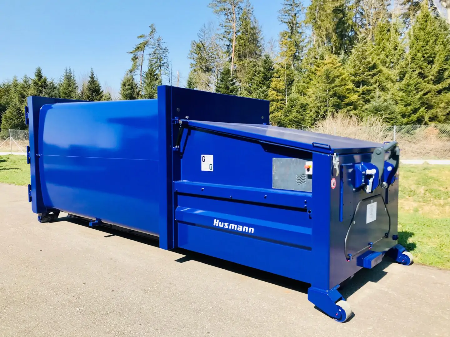 Husmann_SPB SEN-E od. SEN-L_Presscontainer