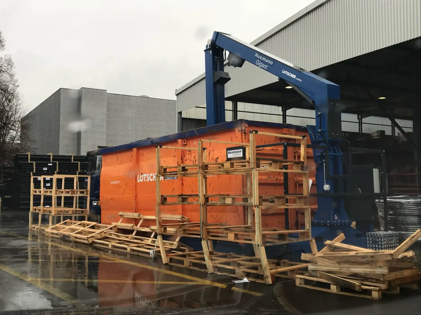 Husmann_Walzenverdichter Gigant_Rollpacker