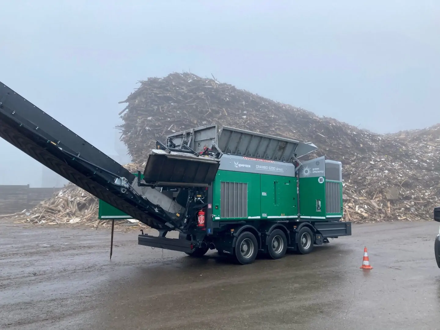 Komptech Crambo Gruengut Altholzschredder 4