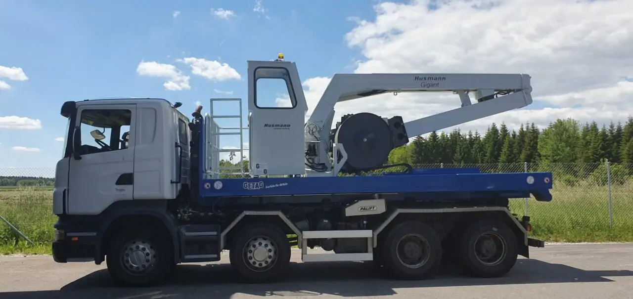 Husmann Gigant auf Camion_Rollpacker