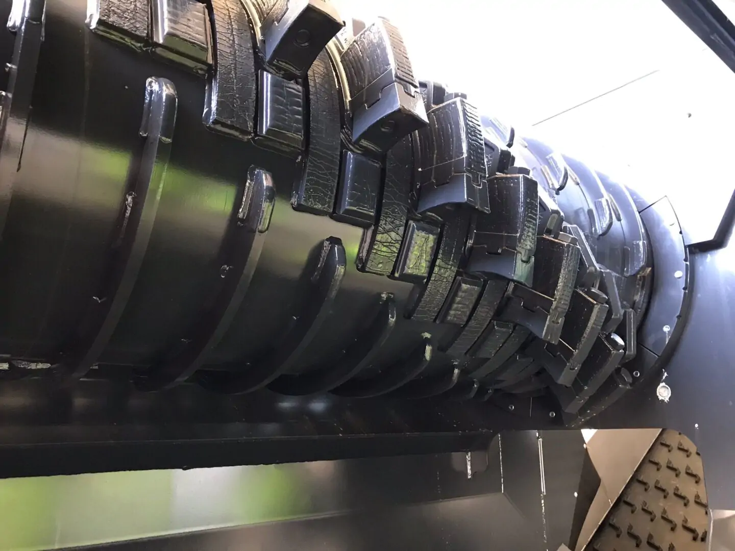 Komptech_Terminator 5000 SD_Track_Walze_F-Zähne_Vadec