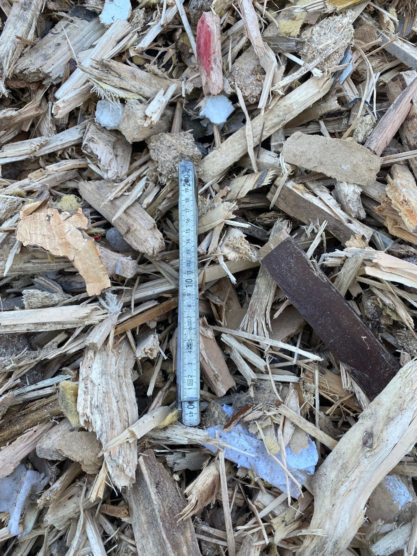 Komptech_Sternsieb MS One_ausgesiebtes Material_Holz_Ecobois